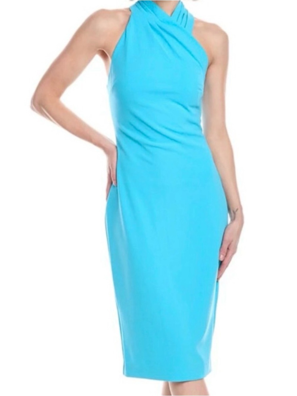 RACHEL Rachel Roy Turquoise Sheath Dress - worn once - Picture 5 of 5